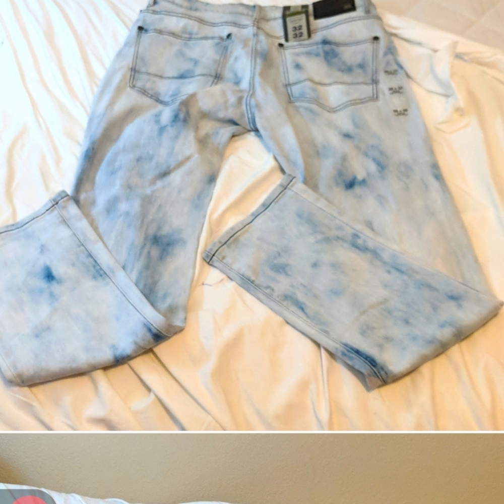 NWT Men's INC. Jeans Size 30x30 Skinny stretch - Picture 3 of 3